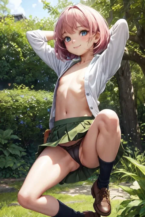 Pinkhair Girl