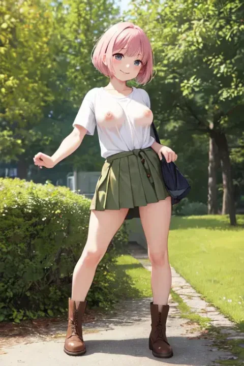 Pink_Short_Hair_Girl 105