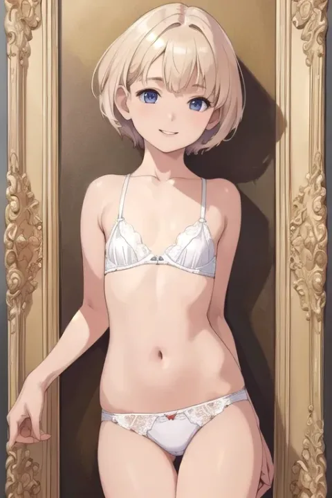 Blonde Short Cut Hair 75