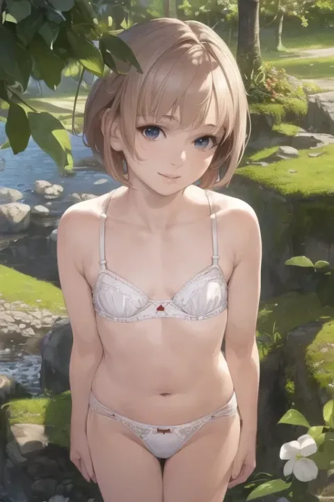 Blonde Short Cut Hair 121